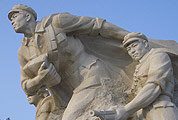 Marxist Monument in North Korea